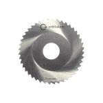 Orbitalum circular saw blade with sharp teeth for pipe cutting machines.